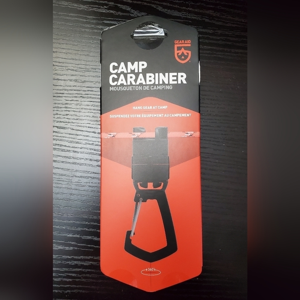 Gear Aid Camp Carabiner Hang Gear at Camp